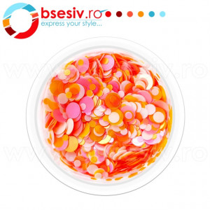 Confetti Unghii Multicolore Cod CU-14, Accesorii Nail Art - Img 2