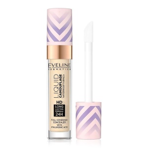 Corector Ochi Concealer 03 Soft Natural - Eveline Liquid Camouflage, Waterproof, Acid Hialuronic