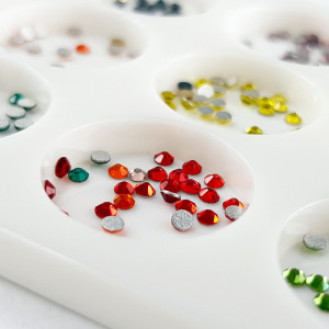 Decoratiuni Unghii Pietricele Multicolore Diametru Ø 2mm, Accesorii Nail Art