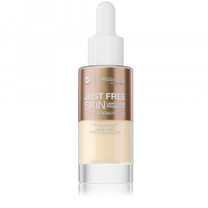 Fond de Ten Lichid Iluminant si Hipoalergenic Just Free Skin, 01 Light