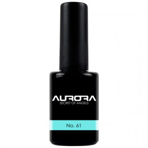 Oja Semipermanenta Aurora Culoare Albastru 'Iris Blue' No 61 Cantitate 11 ml