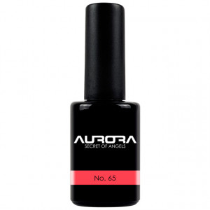 Oja Semipermanenta Aurora Culoare Roz 'Strawberry' Neon No 65 Cantitate 11 ml