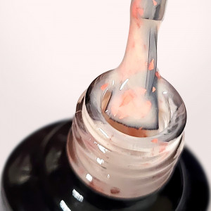 Oja Semipermanenta Colectia 'Milky Flakes Gel' Culoare Roz Translucid No.005