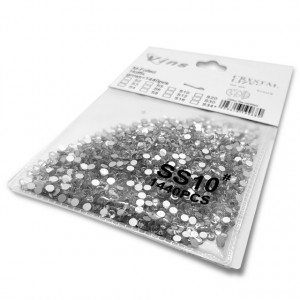 Pietricele Unghii Tip Swarovski, No. S12, 1440 buc, Argintiu - Img 2