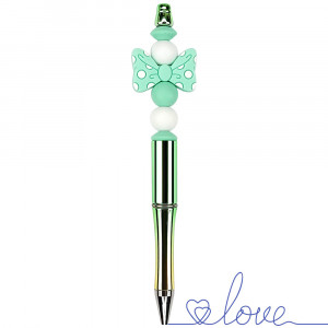 Pix Vesel cu Ornamente din Silicon Model 'Polka Mint'