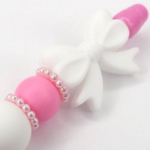 Pix Vesel cu Ornamente din Silicon Model 'Snowy Bow'