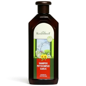 Șampon cu Phytocomplex de Usturoi Kräuterhof - Tratament Împotriva Căderii Părului și Stimularea Creșterii, 500ml
