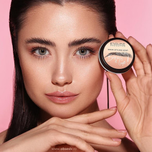 Săpun Gel Stilizare Sprâncene Transparent Eveline Cosmetics Brow & Go