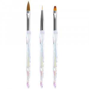Set 3 Pensule Mixte Manichiura Model Unicorn Magic