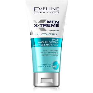 Spuma de Curatare si Purificare pentru Ten Men X-Treme Eveline Cosmetics
