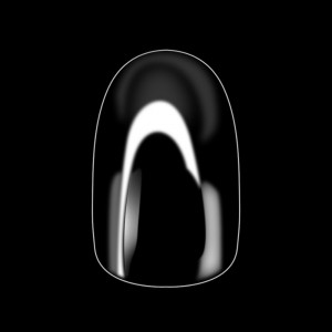 Tipsuri Dizolvabile Rotunde Full Nail, Culoare Transparent 100 Buc