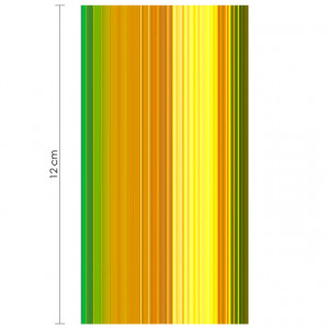 Abtibilde Unghii Aspect Metalizat Model 'Golden Lines Reflections' No. KA-011
