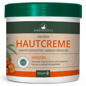 Cremă Revitalizantă cu Extract de Cătină Herbamedicus 250 ml - Regenerare și Calmare Cutanată