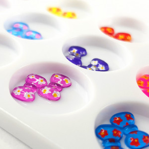 Decoratiuni Unghii Fundite Mari Multicolore, Accesorii Nail Art