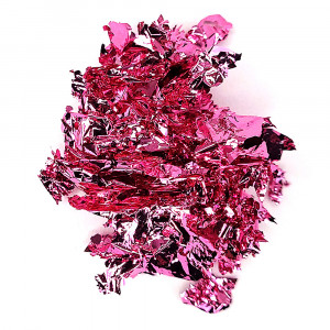 Fulgi Foita Decorativa Unghii Borcanel Mare Culoare Fucsia