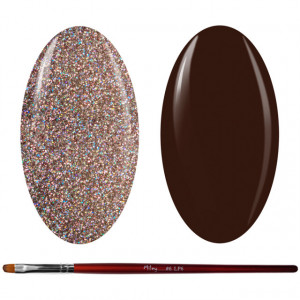 Kit Geluri Color + Pensula Gel Unghii, Cod K2GP-43G/69