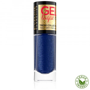 Lac Unghii Vegan Eveline Gel Laque Trend Collection Culoare Albastru No 244