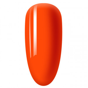 Oja Semipermanenta Exclusive Premium, Culoare Red Scarlet Neon, 15 ml