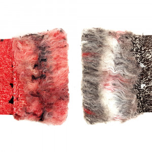 Set 2 Perechi Sosete Thermo din Bumbac Rezistente la -25°C, 'Cold Winter' Roz/Maro