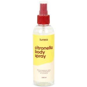Spray de Corp Răcoritor cu Citronelă Lunea - Parfum Proaspăt și Confort în Aer Liber, 200ml