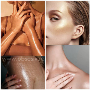 Spray de Corp Ushas Crystal Spray Body Shimmer No 04
