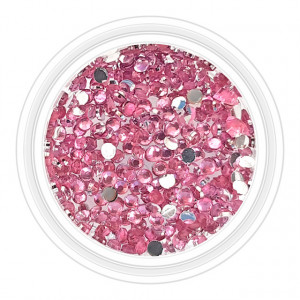 Strasuri Unghii Pietricele Culoare Roz Rose, Pietre Decorative Manichiura