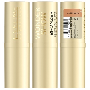 Bronzer Contouring Stick Eveline Cosmetics Wonder Show 01 Be Happy - Finish Mat Natural
