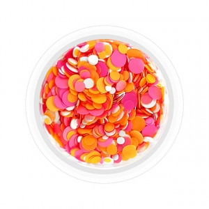 Confetti Unghii Multicolore Cod CU-RPA, Accesorii Nail Art