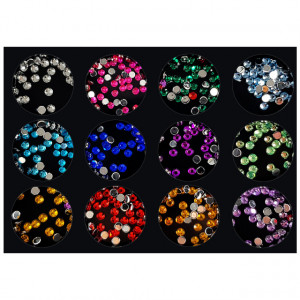 Decoratiuni Unghii Pietricele Multicolore Diametru Ø 2-3mm, No B01