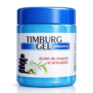 Gel Albastru pentru Dureri de Muschi si Articulatii | Timburg Gel 500 gr.
