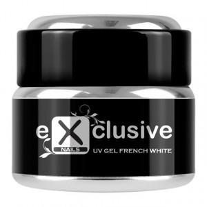 Gel UV French Alb Exclusive Nails 30 Gr.