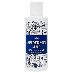 Lapte Demachiant Apidermin Lejer 200 ml - Curățare Delicată pentru Ten Normal și Mixt
