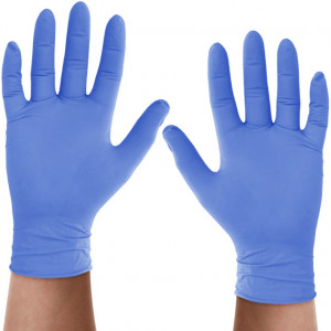 Manusi Examinare din Nitril Aurelia® Transform® Ice Blue 200 Buc