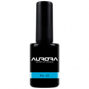Oja Semipermanenta Aurora Culoare Albastru 'Cerulean' No 62 Cantitate 11 ml 