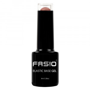 Oja Semipermanenta Elastic Base Gel Fasio Culoare Orchid Pearls No. 12
