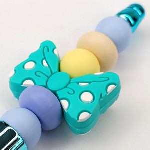 Pix Vesel cu Ornamente din Silicon Model 'Bubbly Bow'