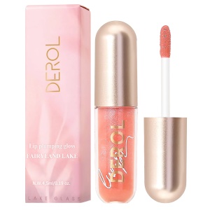 Ruj Lichid Derol Lip Plumping Gloss Fairyland Lake 01 Lemonade - Efect de Volum și Strălucire