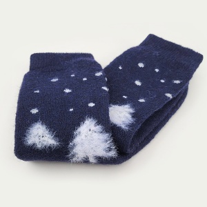 Sosete Groase de Iarnă Set 3 Perechi Model 'Winter Beauty'  - Prezentare șosete împachetate.