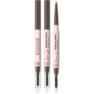 Sprancene Perfecte cu Eveline Brow & Go! Pomade Pencil - Taupe - Aplicare Ușoară, Rezistentă la Apă!