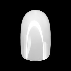 Tipsuri Dizolvabile Rotunde Full Nail, Culoare Natur 100 Buc