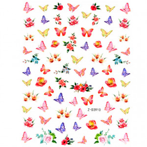 Abtibilde Unghii Culoare Multicolor Model 'Natural Balance' No. Z-D3910