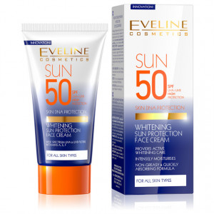 Crema de Fata cu Proteine si Protectie SPF 50 pentru ADN-ul Pielii, Eveline