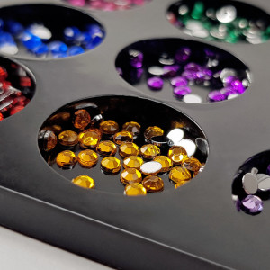Decoratiuni Unghii Pietricele Multicolore Diametru Ø 2-3mm, No B01