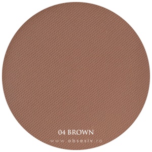Fard de Pleoape Eveline Wonder Match Nr 04 Brown – Pigment Intens și Rezistență de Lungă Durată