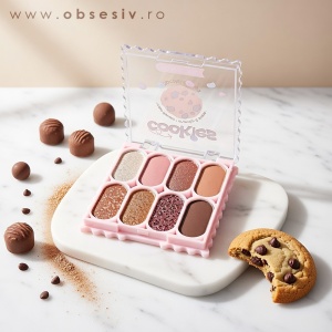 Un deliciu vizual. Nuanțe ciocolatii care se topesc pe pleoape la fel de fin ca biscuitele preferat.
