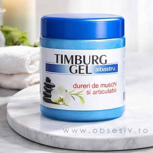 Recuperare terapeutică la tine acasă. Gelul Timburg 500g este soluția ideală pentru relaxarea corpului după efort fizic.