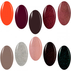 Kit Geluri Color Exclusive Premium Line, 10 Culori la Alegere