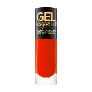 Lac de Unghii Vegan Eveline Gel Laque No. 308 - Efect de Gel, Pigmentare Intensă și Strălucire Maximă