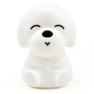 Lampa LED din Silicon cu Telecomanda Model 'Sweet Dog' 4 Moduri Iluminare, 16 Culori , Incarcare USB