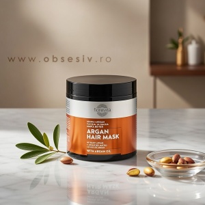 Puterea naturii: Ulei de Argan pur pentru regenerarea firului de păr.